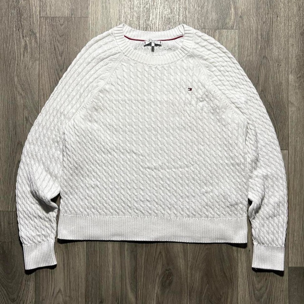 Tommy Hilfiger Women's White Jumper
